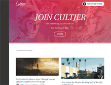 Tablet Screenshot of cultjer.com